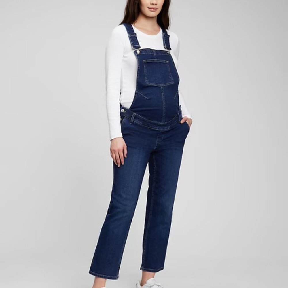 Gap Maternity Demin Overalls